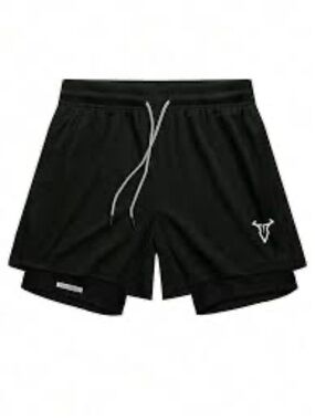 Manfinity Men's Athletic Shorts with built in compression size Medium